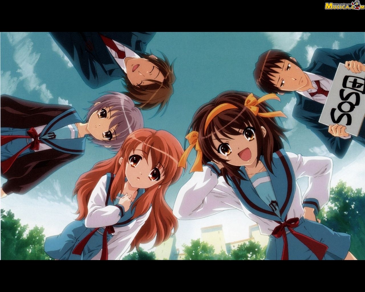 Fondo de pantalla de Suzumiya Haruhi no Yuuutsu