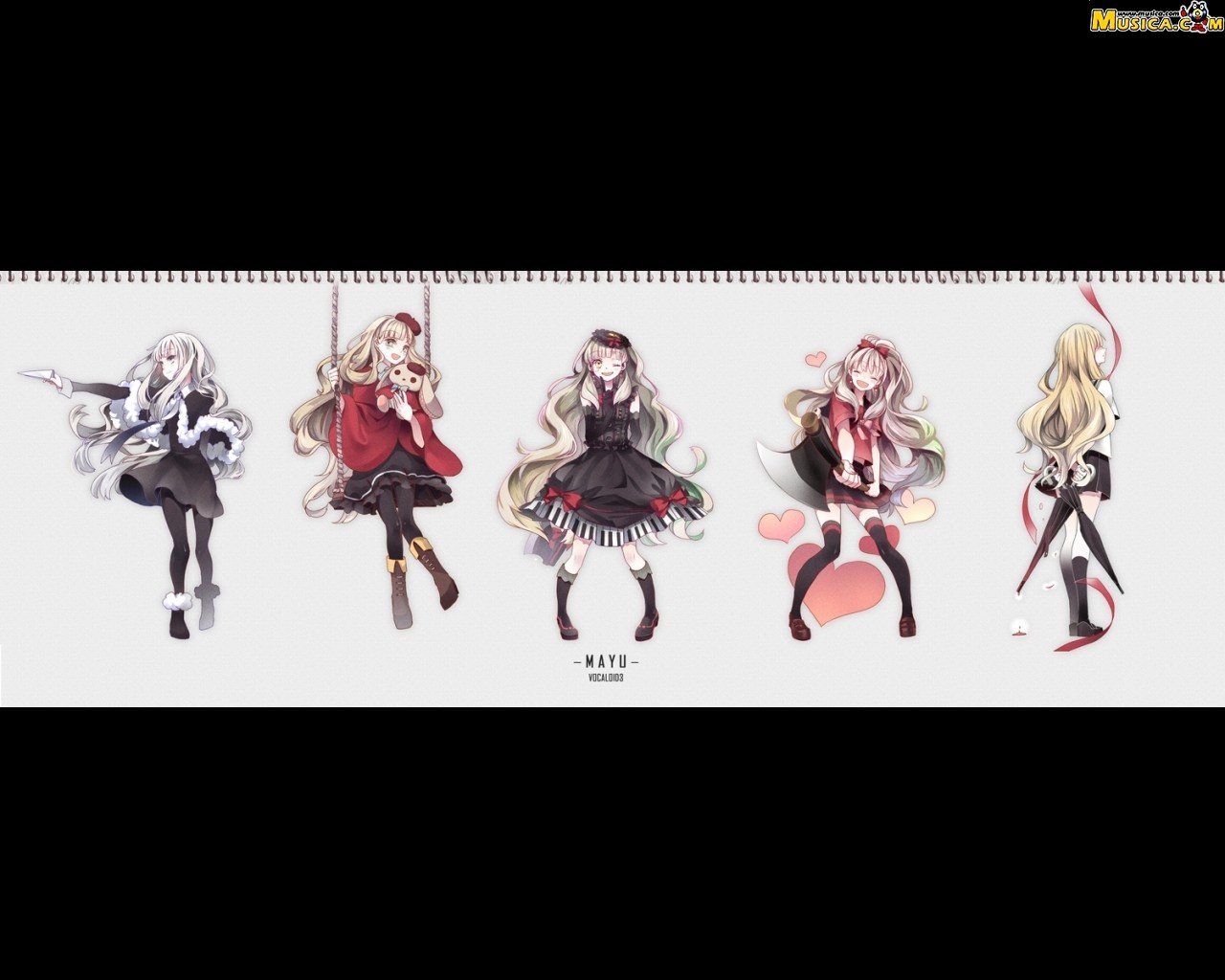Fondo de pantalla de Vocaloid 3