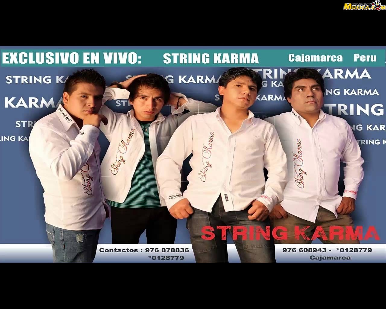 Fondo de pantalla de String Karma