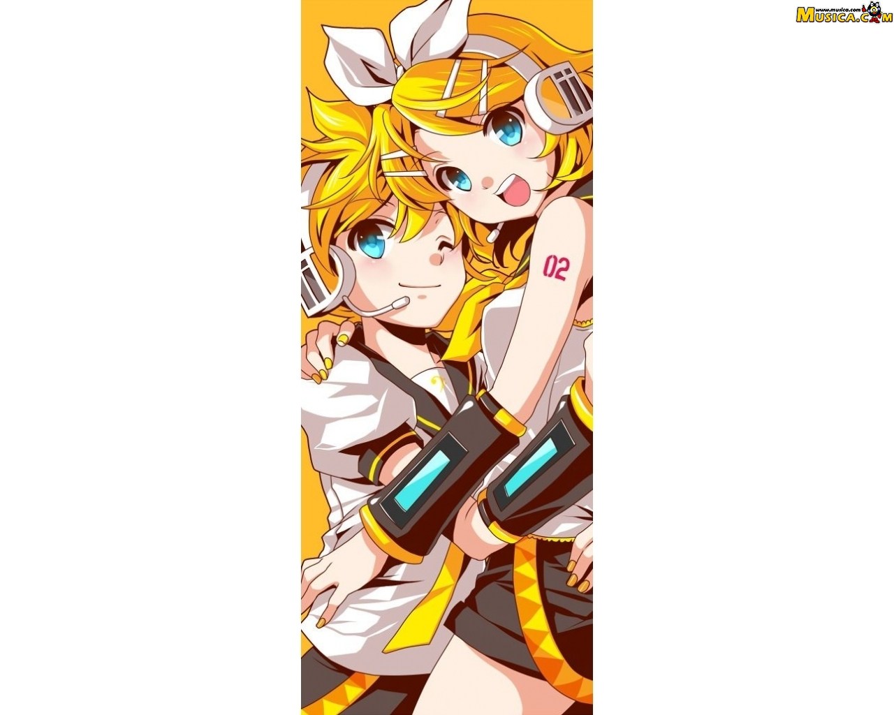 Fondo de pantalla de Rin y Len Kagamine