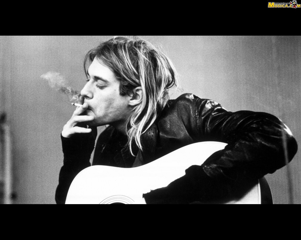 Fondo de pantalla de Kurt Cobain