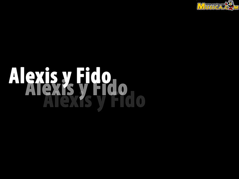 Fondo de pantalla de Alexis y Fido