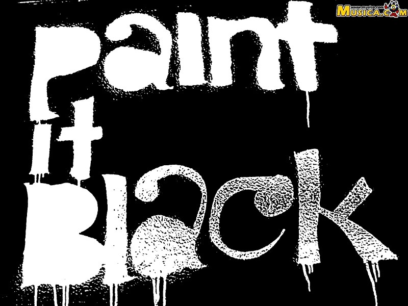 Fondo de pantalla de Paint It Black