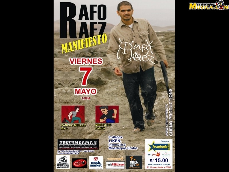 Fondo de pantalla de Rafo Ráez