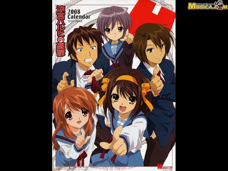 Fondo de pantalla de Suzumiya Haruhi no Yuuutsu