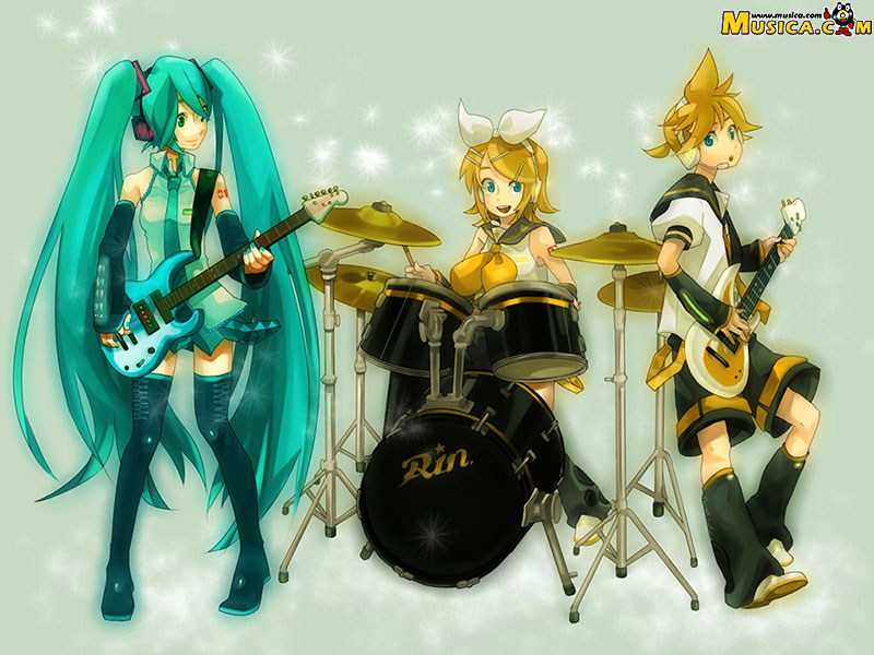Fondo de pantalla de Vocaloid 2