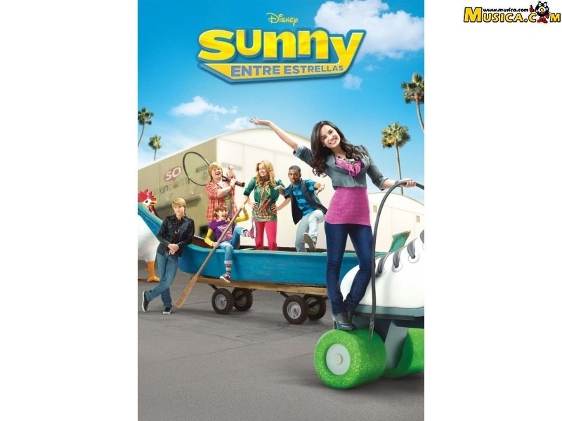 Fondo de pantalla de Sunny entre estrellas