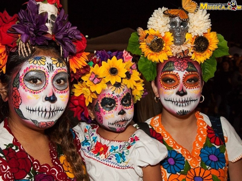 Fondo de pantalla de Día de los muertos