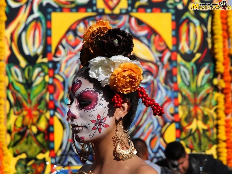 Fondo de pantalla de Día de los muertos