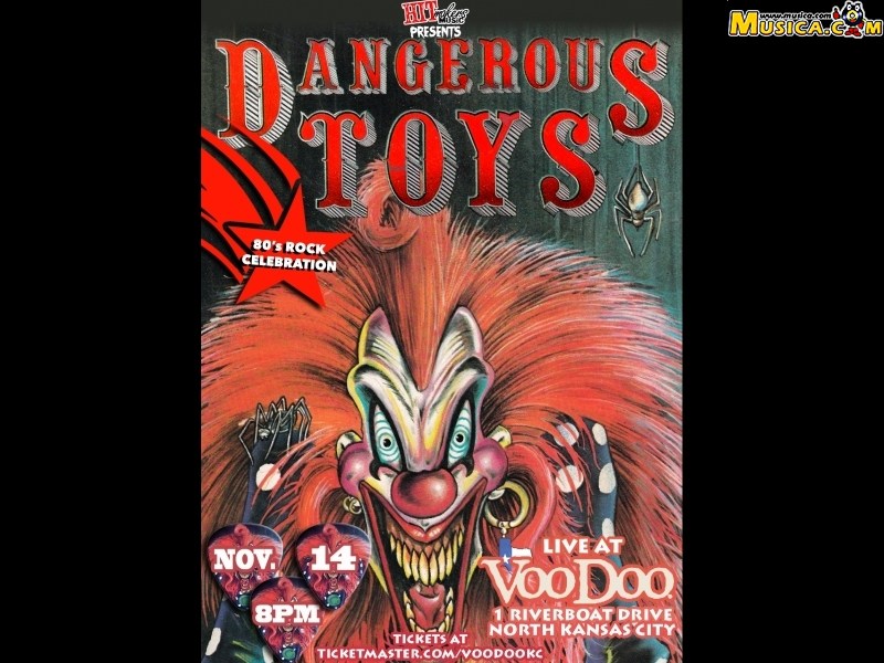 Fondo de pantalla de Dangerous Toys