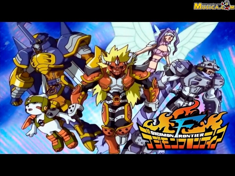 Fondo de pantalla de Digimon Frontier