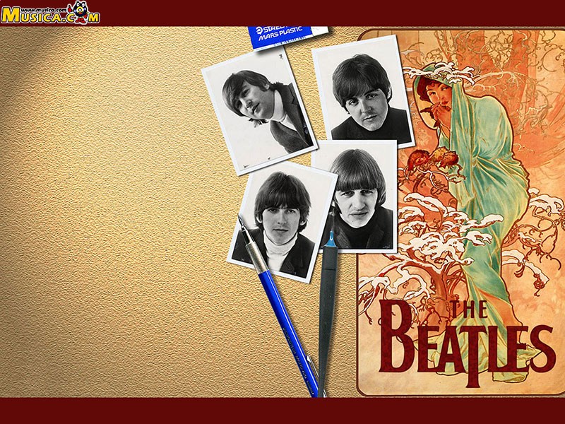 Fondo de pantalla de The Beatles