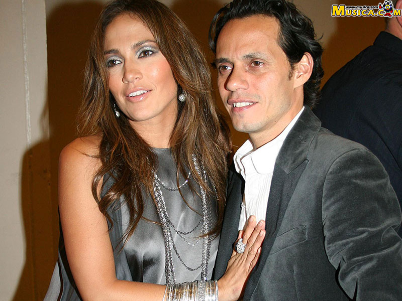 Fondo de pantalla de Jennifer Lopez & Marc Anthony