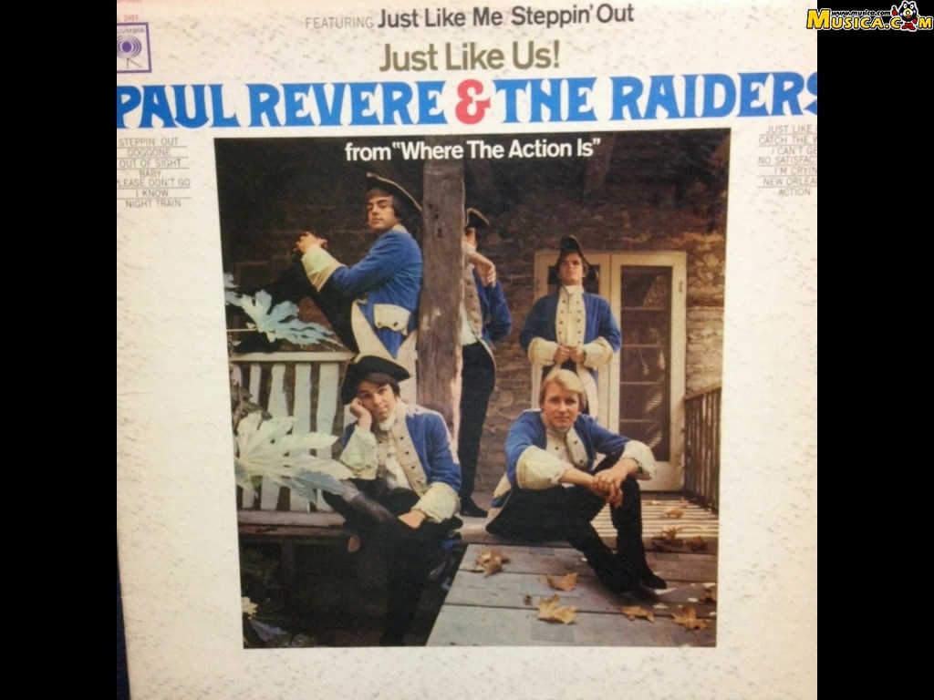 Fondo de pantalla de Paul Revere & The Raiders
