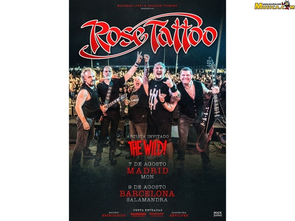 Fondo de pantalla de Rose Tattoo