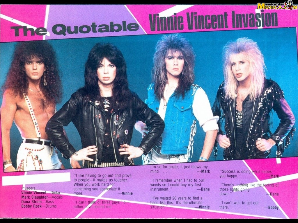 Fondo de pantalla de Vinnie Vincent Invasion