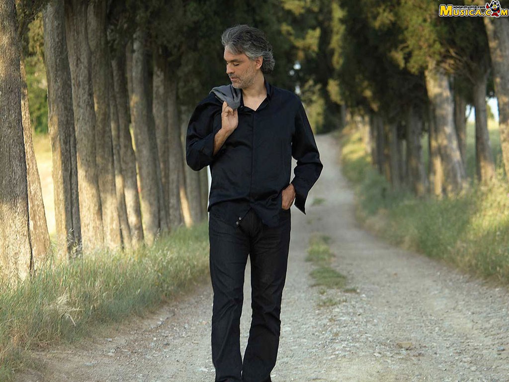 Fondo de pantalla de Andrea Bocelli