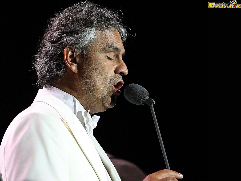 Fondo de pantalla de Andrea Bocelli