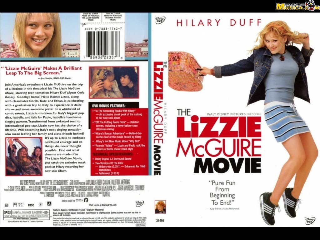 Fondo de pantalla de The Lizzie McGuire Movie