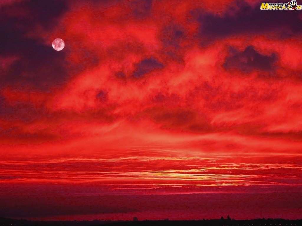 Fondo de pantalla de Cielo Rojo