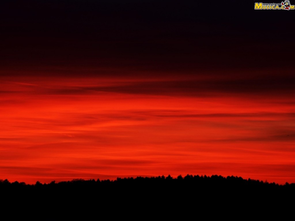 Fondo de pantalla de Cielo Rojo