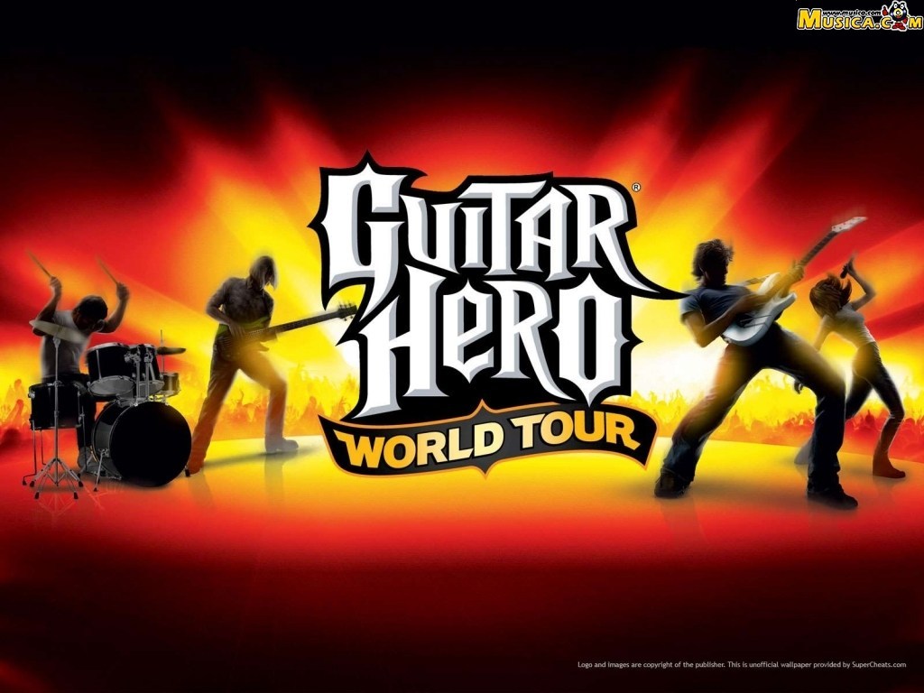 Fondo de pantalla de Guitar Hero