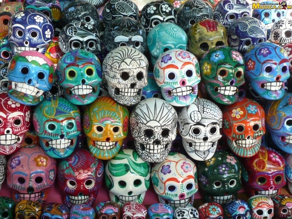 Fondo de pantalla de Día de los muertos