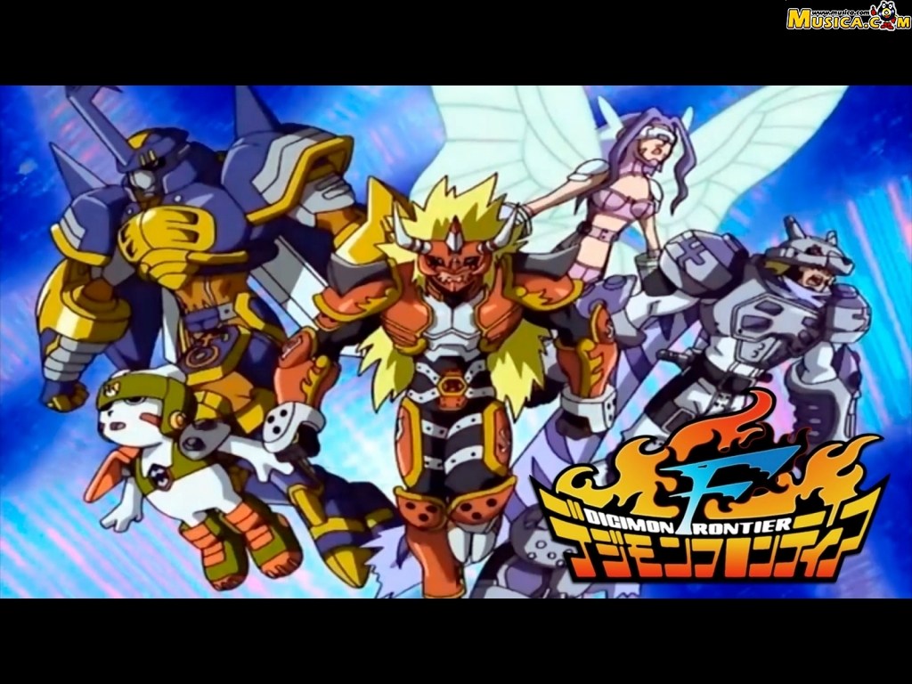 Fondo de pantalla de Digimon Frontier