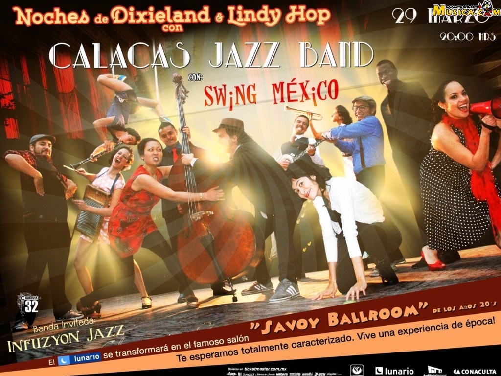 Fondo de pantalla de Calacas Jazz Band