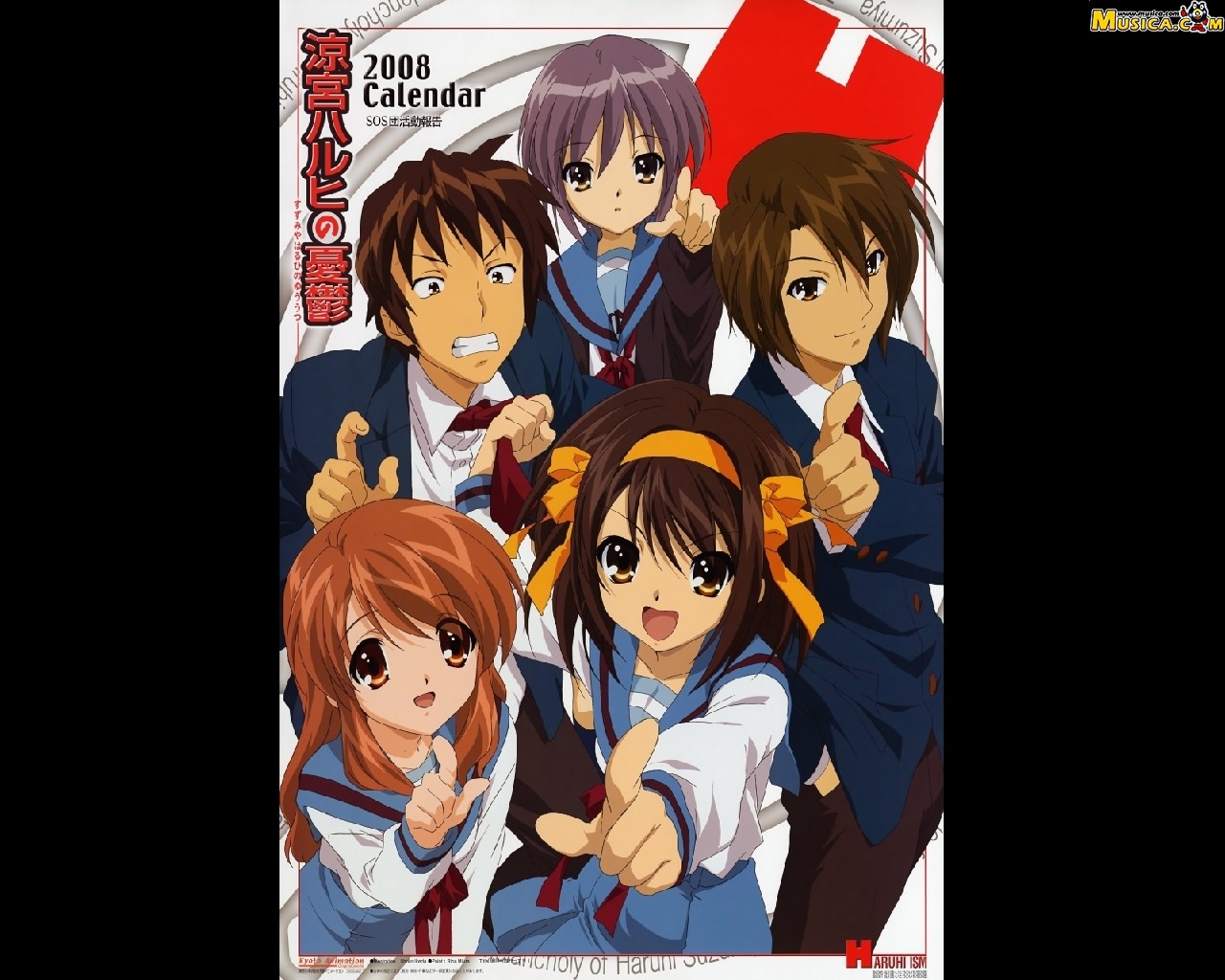 Fondo de pantalla de Suzumiya Haruhi no Yuuutsu