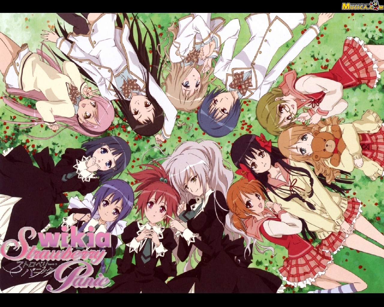 Fondo de pantalla de Strawberry Panic!