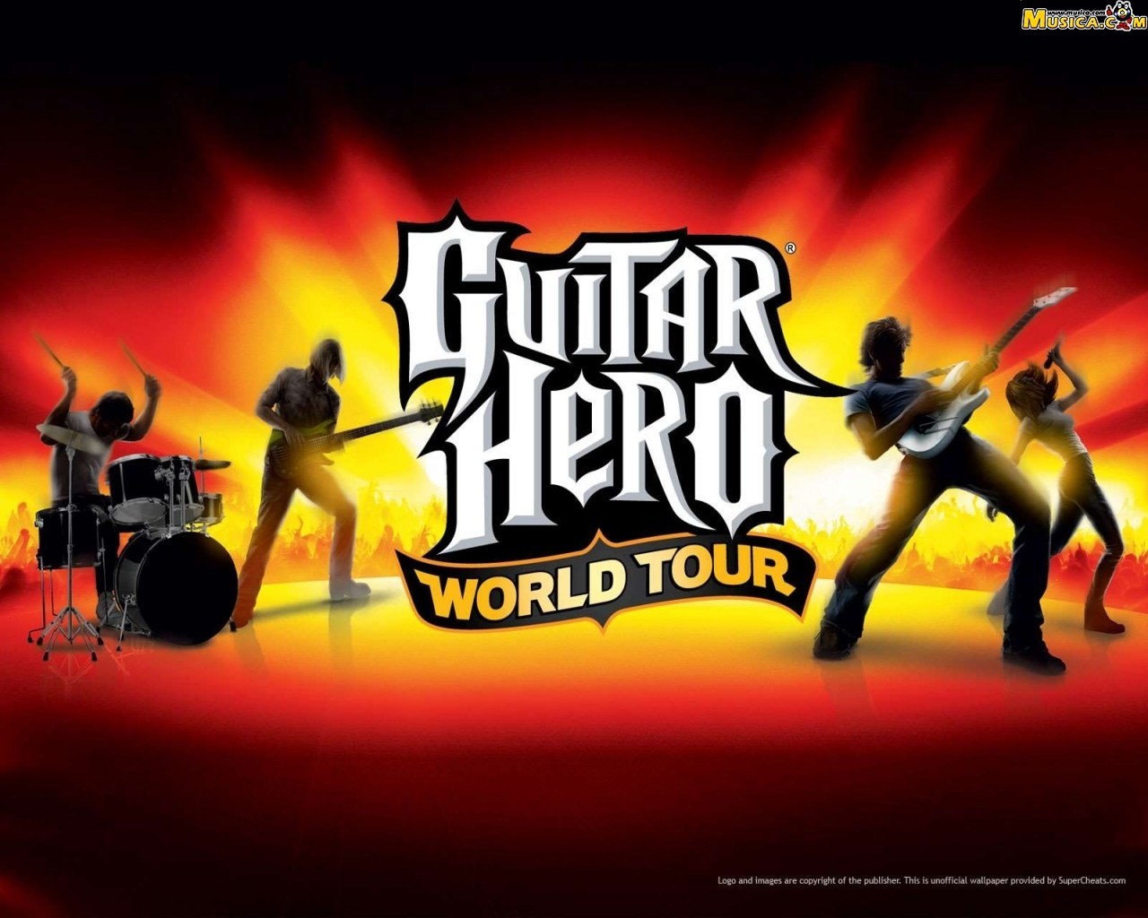 Fondo de pantalla de Guitar Hero