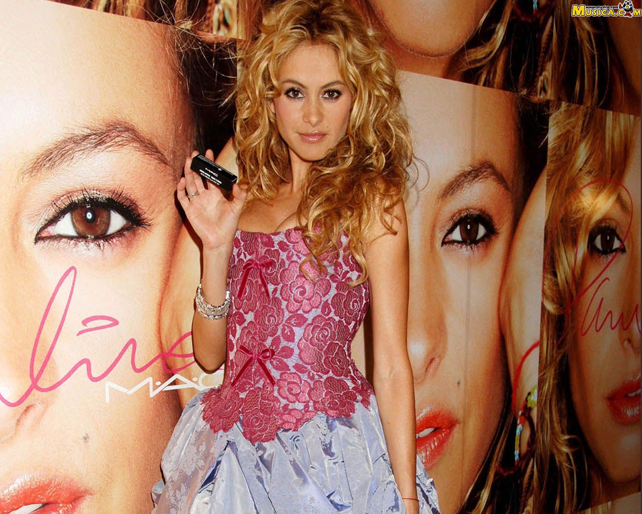 Fondo de pantalla de Paulina Rubio