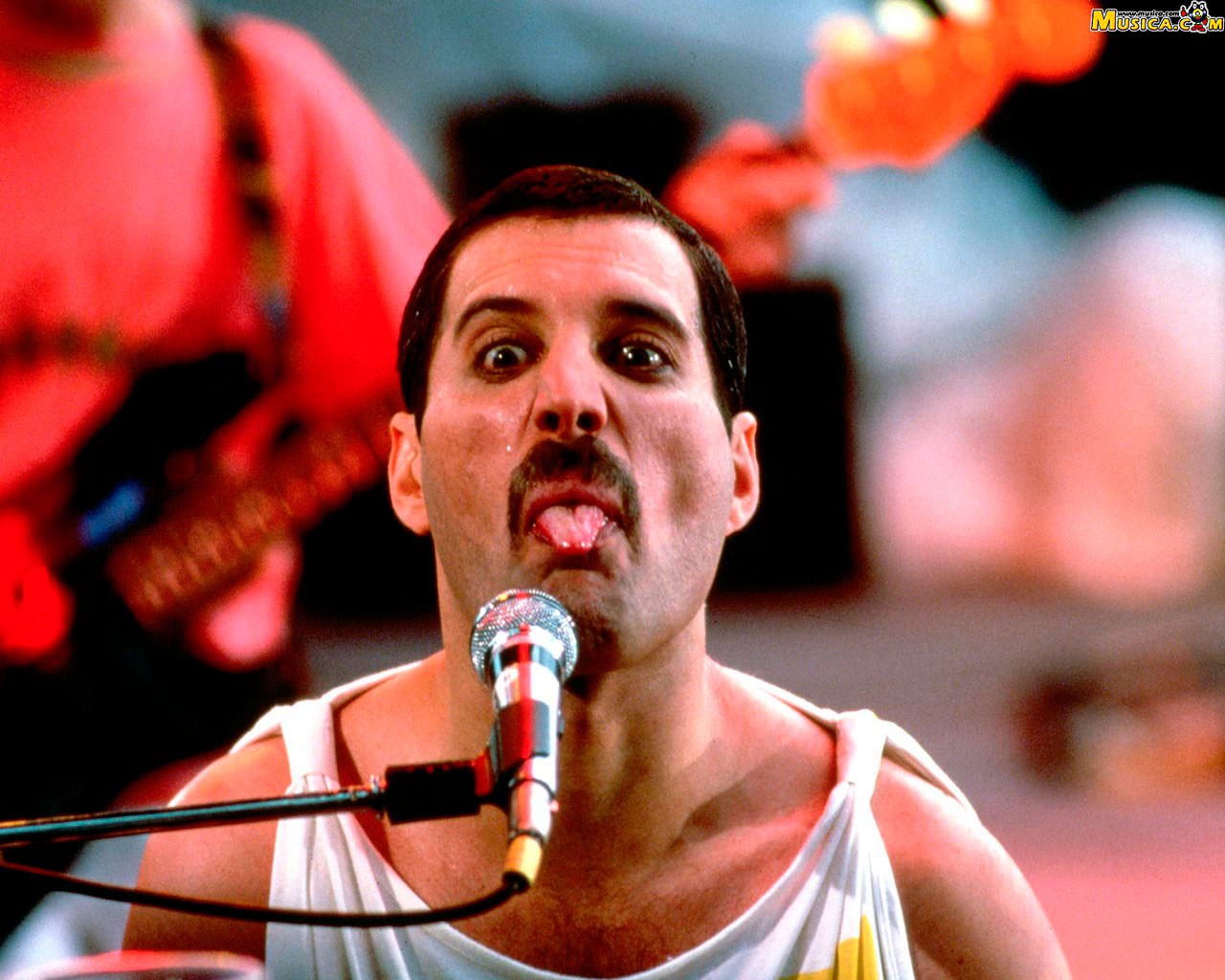 Fondo de pantalla de Freddie Mercury