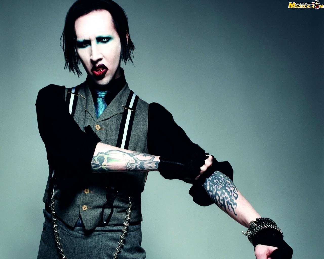 Fondo de pantalla de Marylin Manson